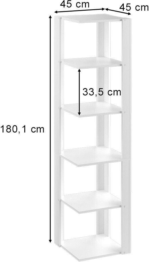 VICCO Amina white Estanterías